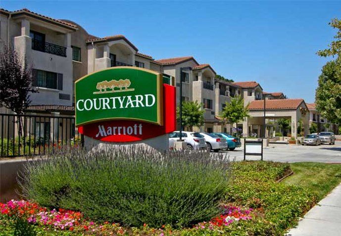 Courtyard Palo Alto Los Altos Eksteriør bilde
